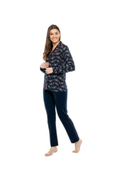 MOD Women Button Up Pajama Set